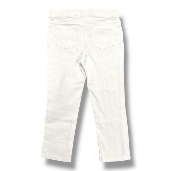 Janie & Jack | Girl’s White Skinny Jeans (8) 🤍 - Picture 3 of 5